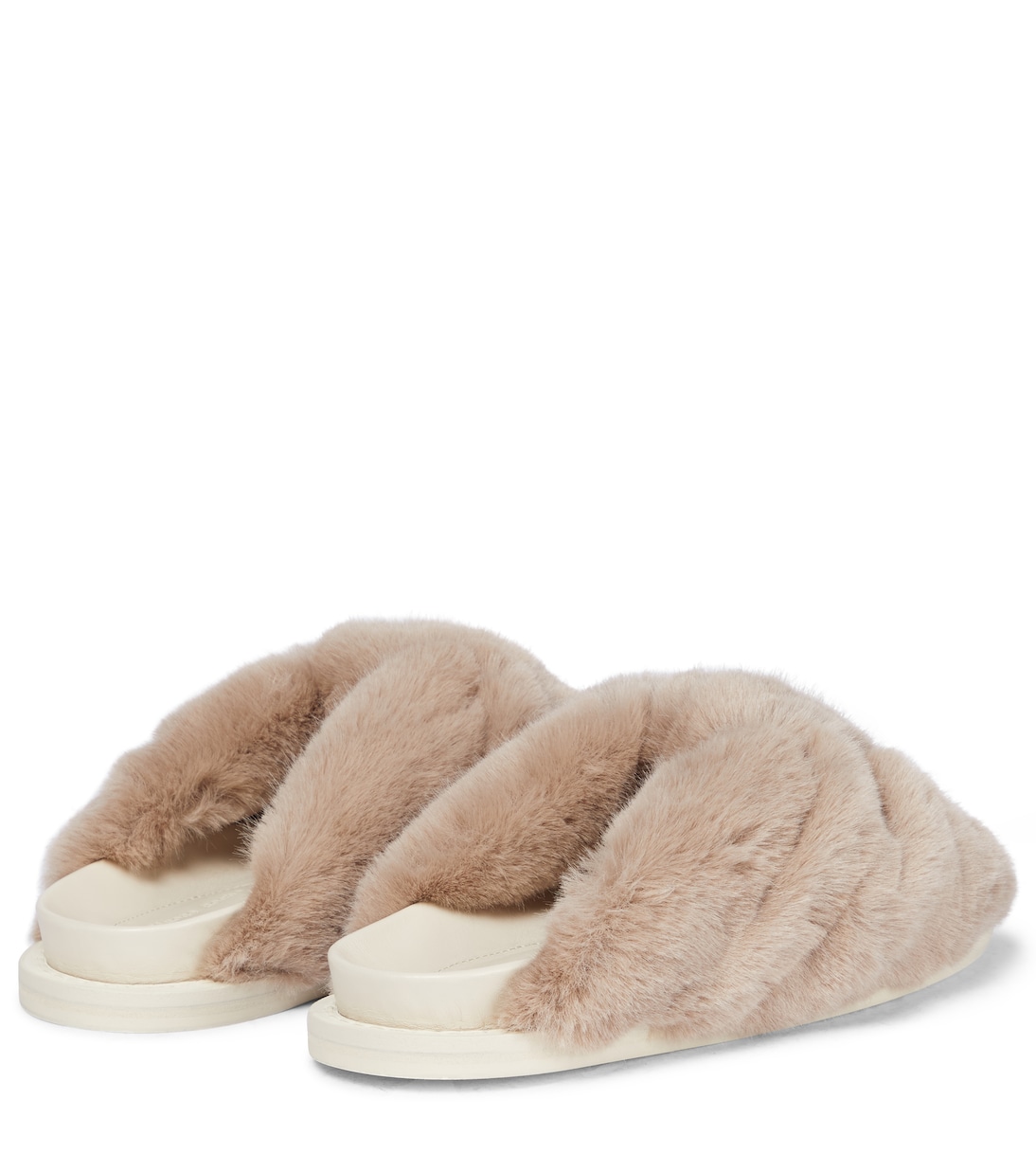 Sandali in pelliccia sintetica | Simone Rocha