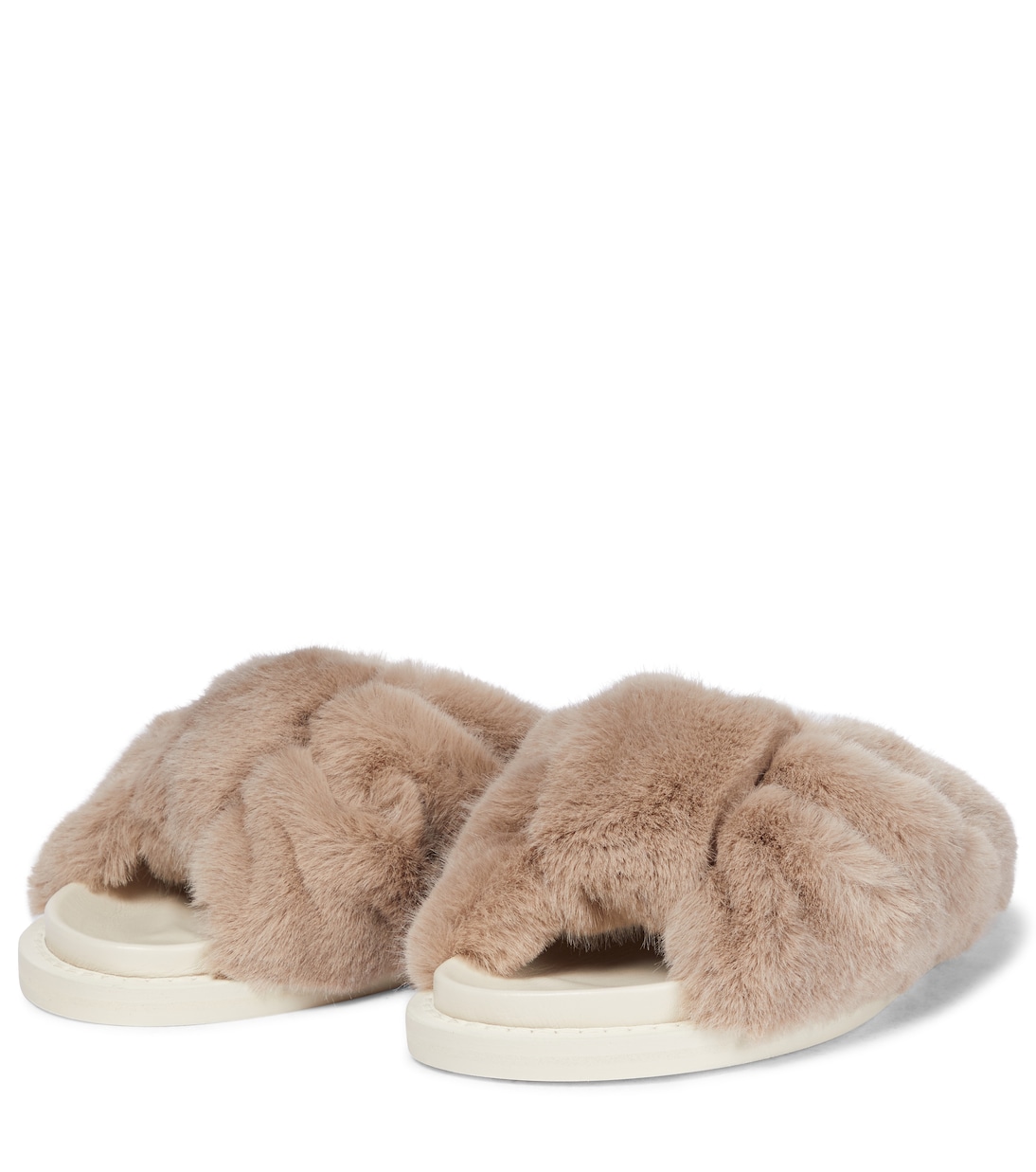 Sandali in pelliccia sintetica | Simone Rocha