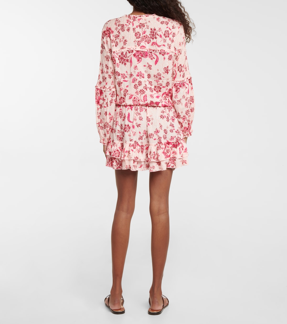 Ilona floral minidress | Poupette St Barth