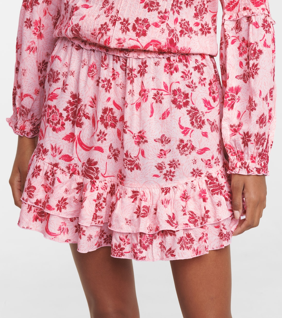 Ilona floral minidress | Poupette St Barth