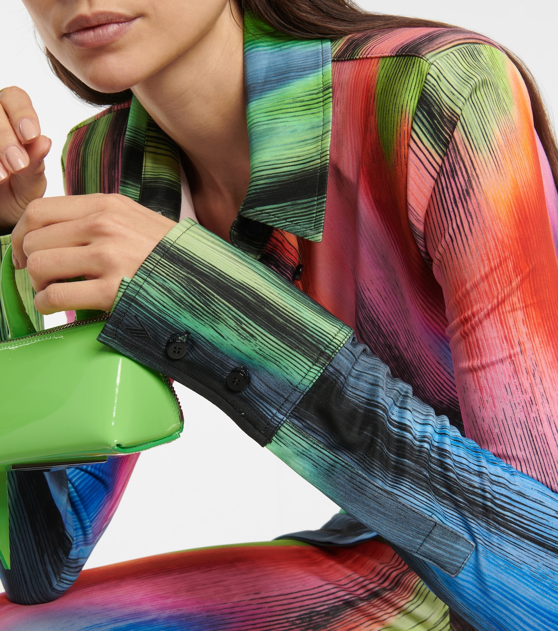 Bedrucktes Hemdblusenkleid Elton | The Attico