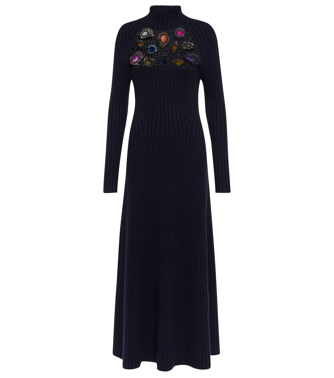 Robe Juana en cachemire à ornements | Gabriela Hearst
