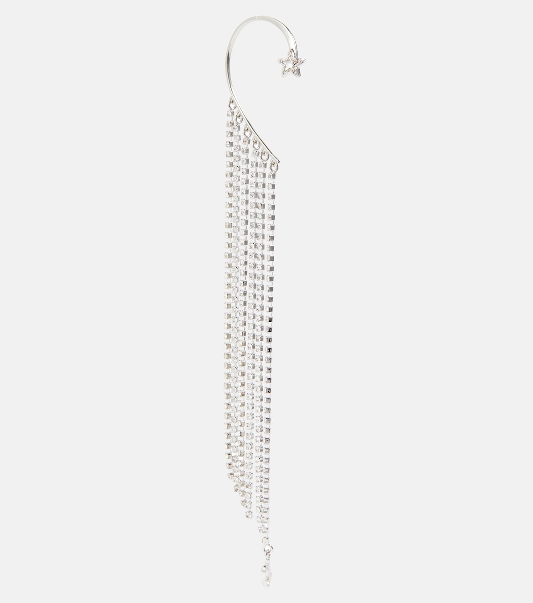 Boucle d’oreille unique à cristaux | Jimmy Choo