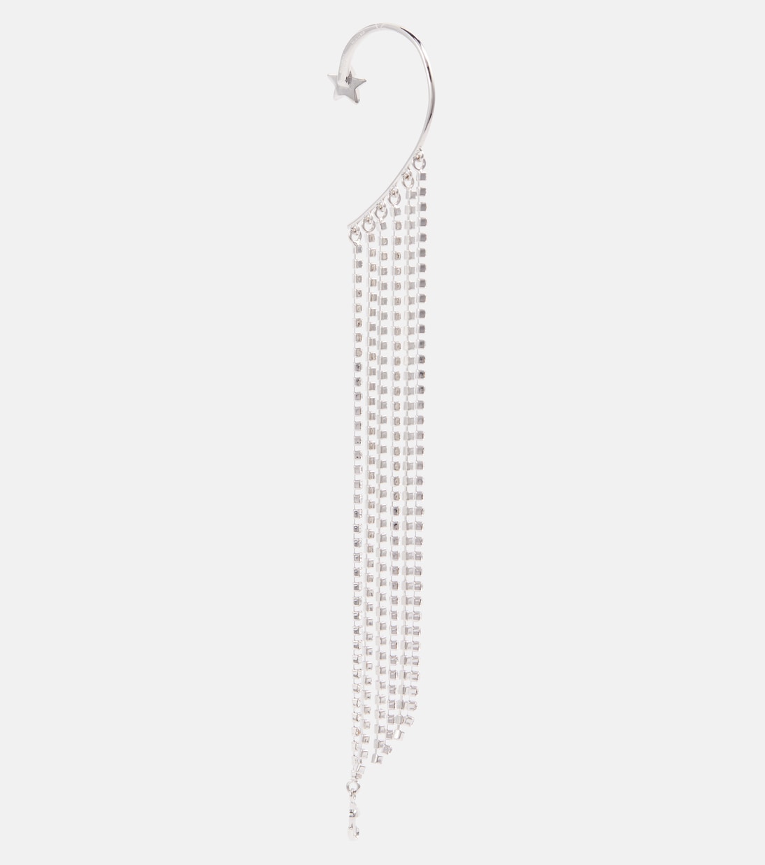Boucle d’oreille unique à cristaux | Jimmy Choo