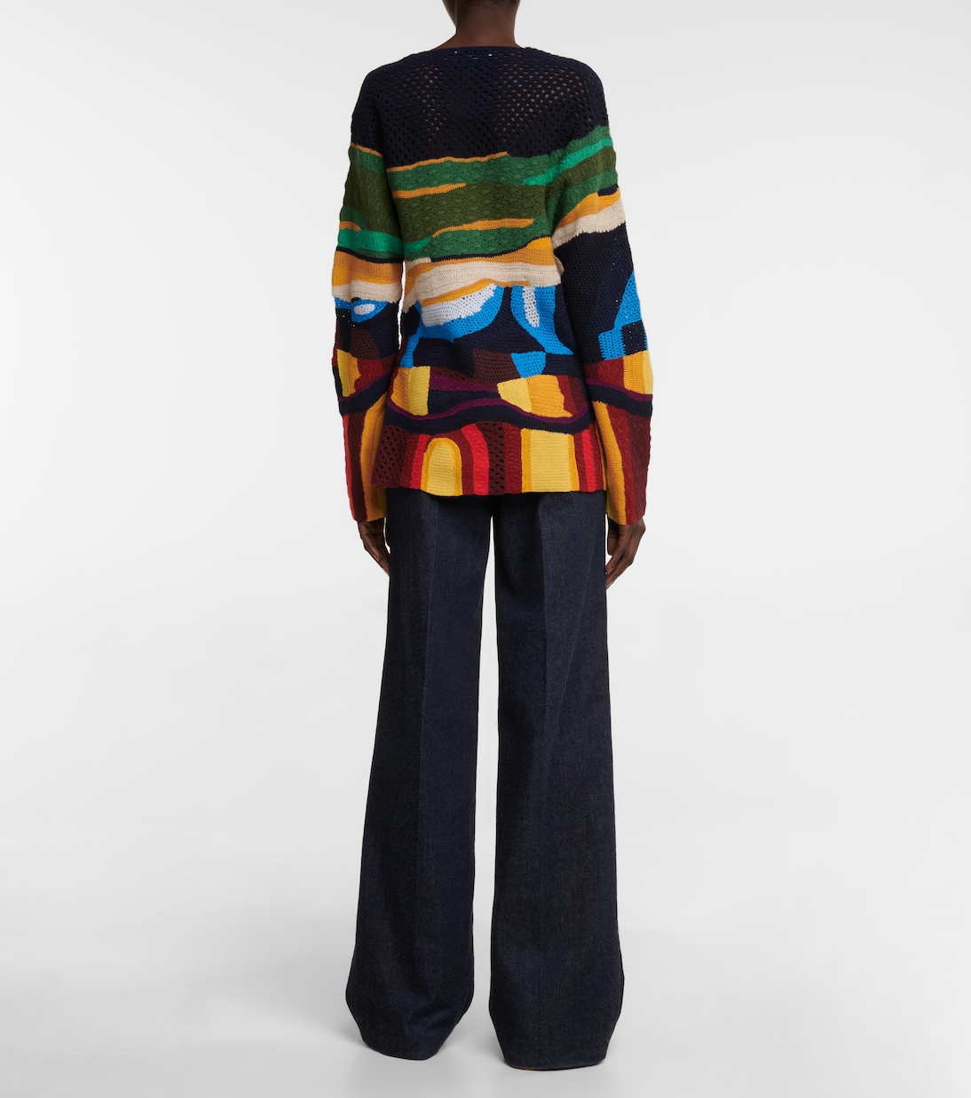 Cara intarsia cashmere cardigan | Gabriela Hearst