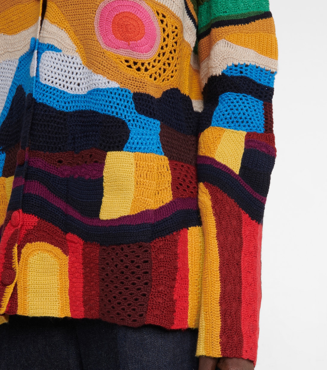 Cara intarsia cashmere cardigan | Gabriela Hearst