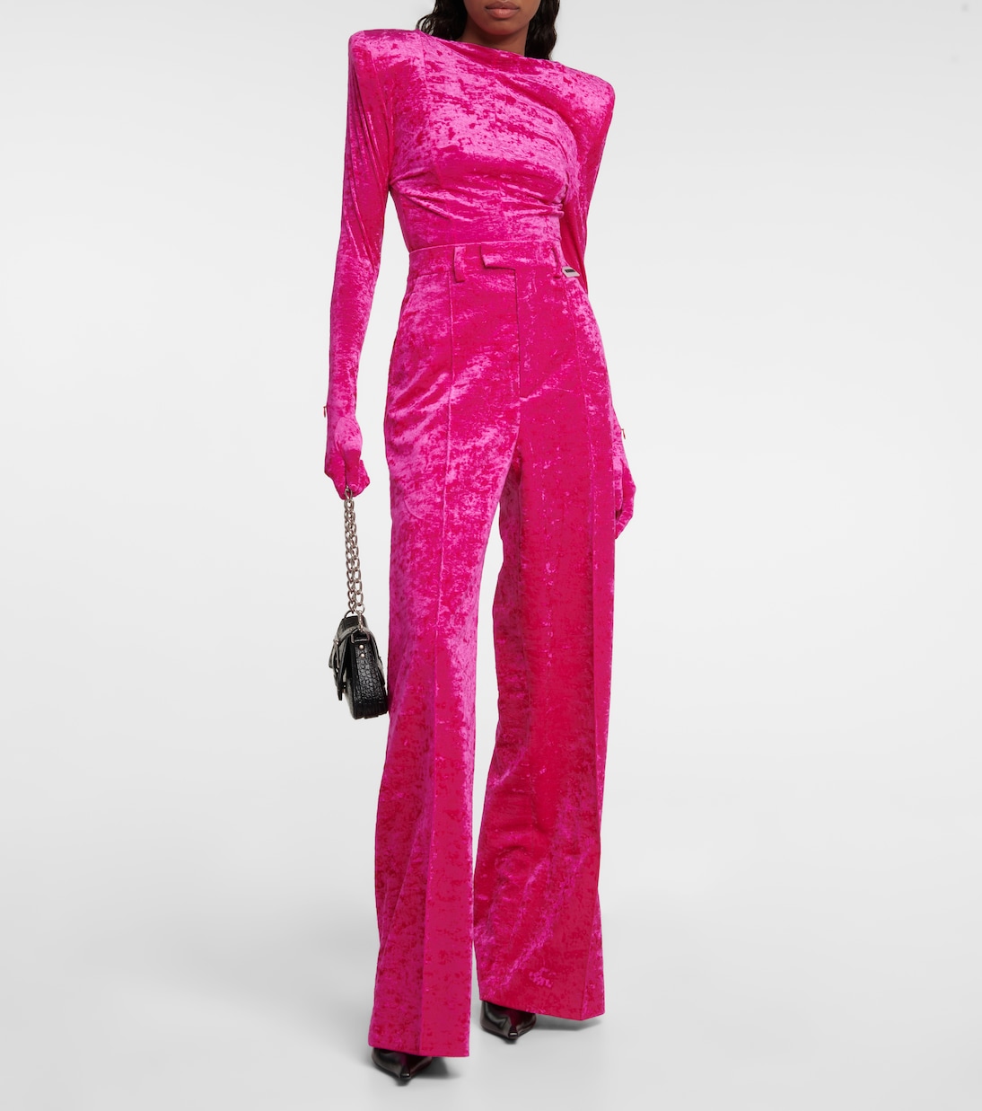 Gloves velvet top | Vetements
