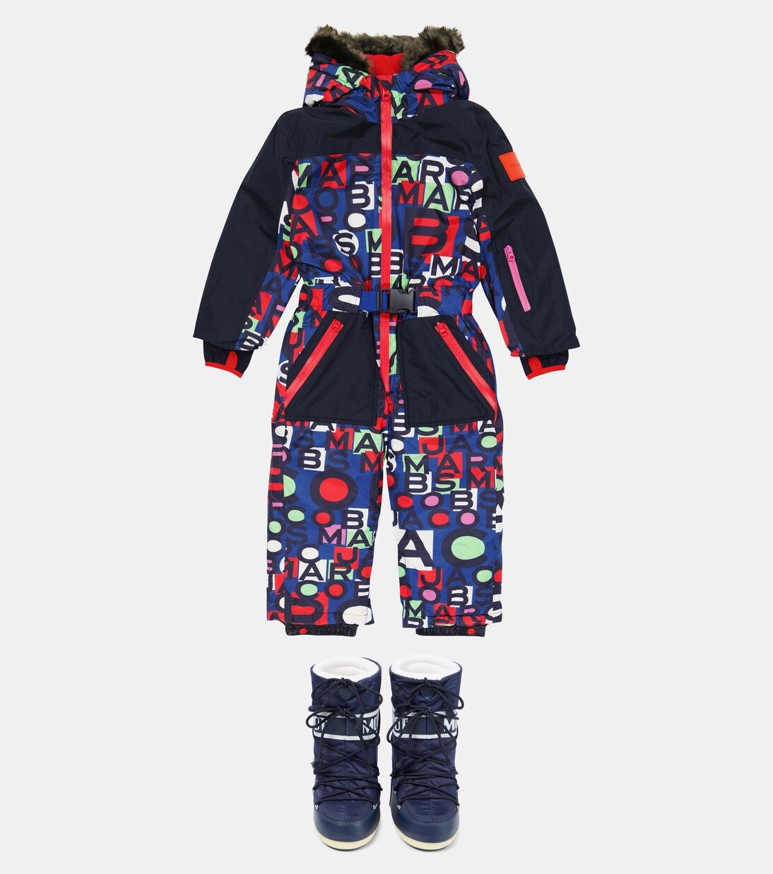 Printed ski suit | Marc Jacobs Kids