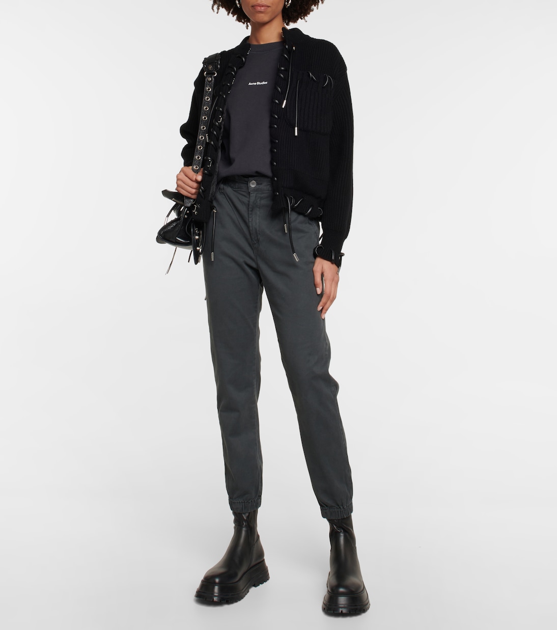 بنطلون رياضي من القطن المخلوط Caden | AG Jeans