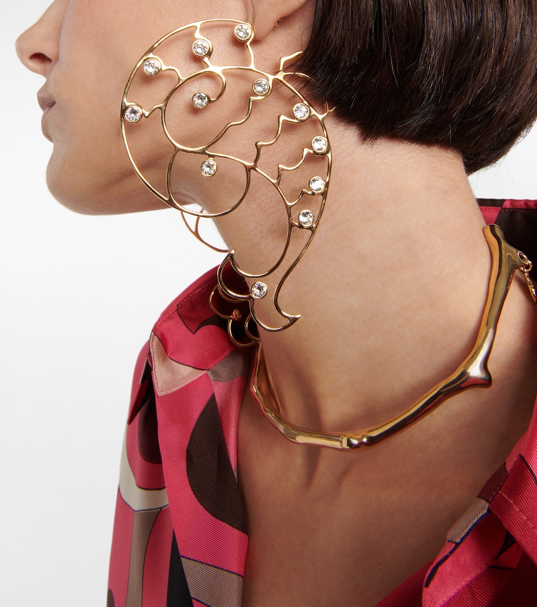 Boucles d’oreilles à cristaux Swarovksi | Pucci