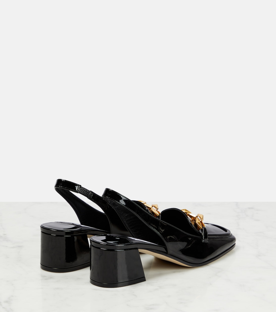 Slingback-Pumps Diamond Tilda 45 aus Lackleder | Jimmy Choo