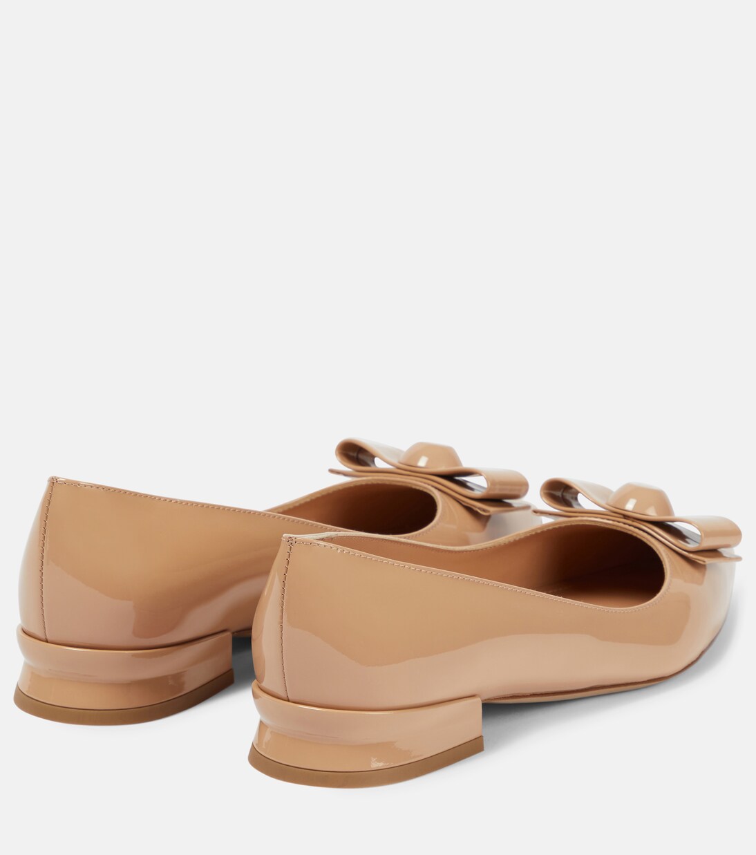 Bailarinas Katrin de charol | Ferragamo