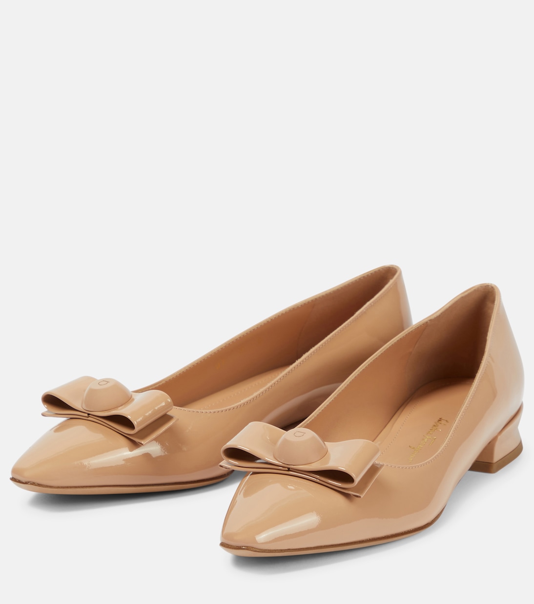 Bailarinas Katrin de charol | Ferragamo