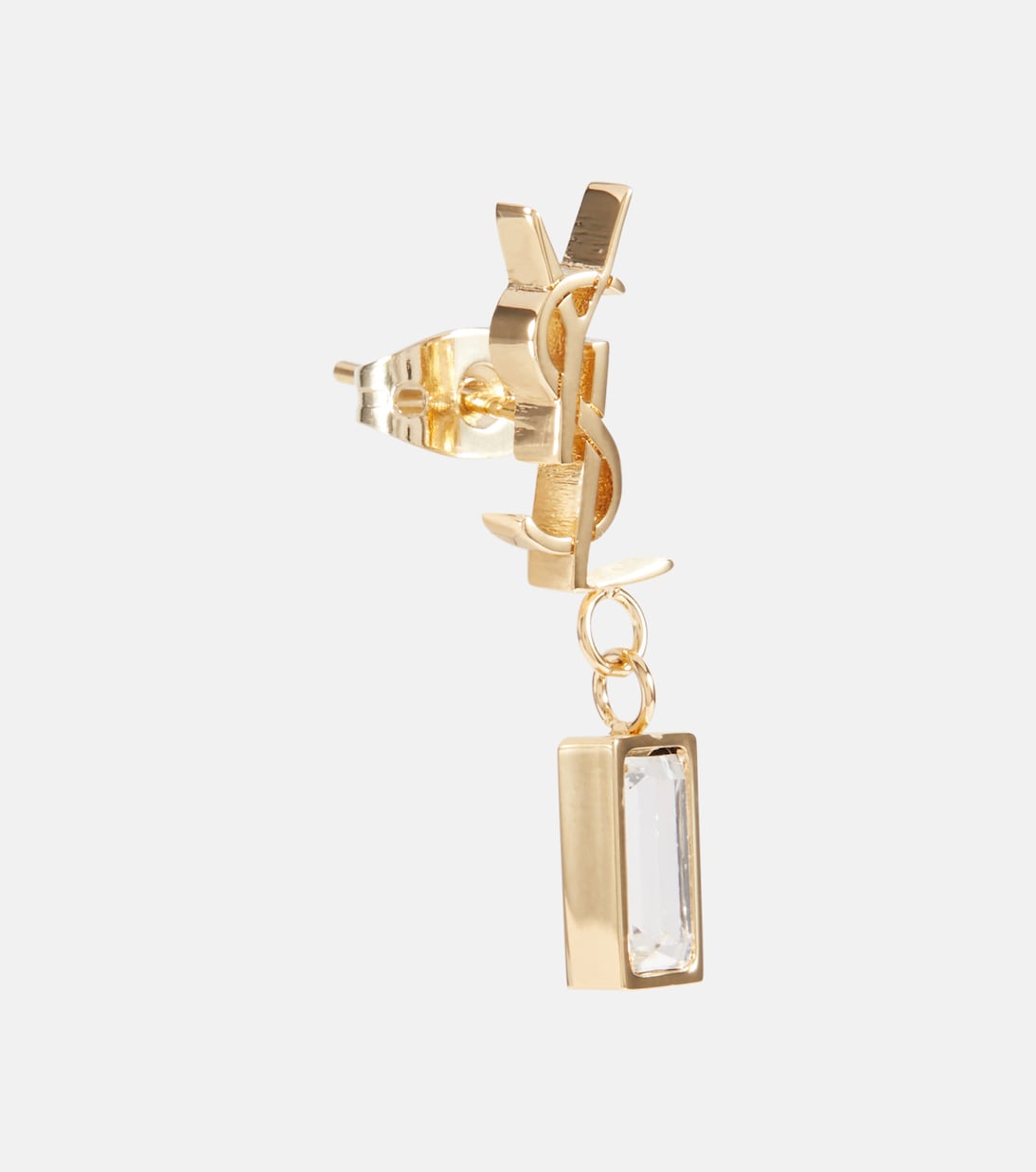 Boucle d’oreille unique YSL à ornements | Saint Laurent