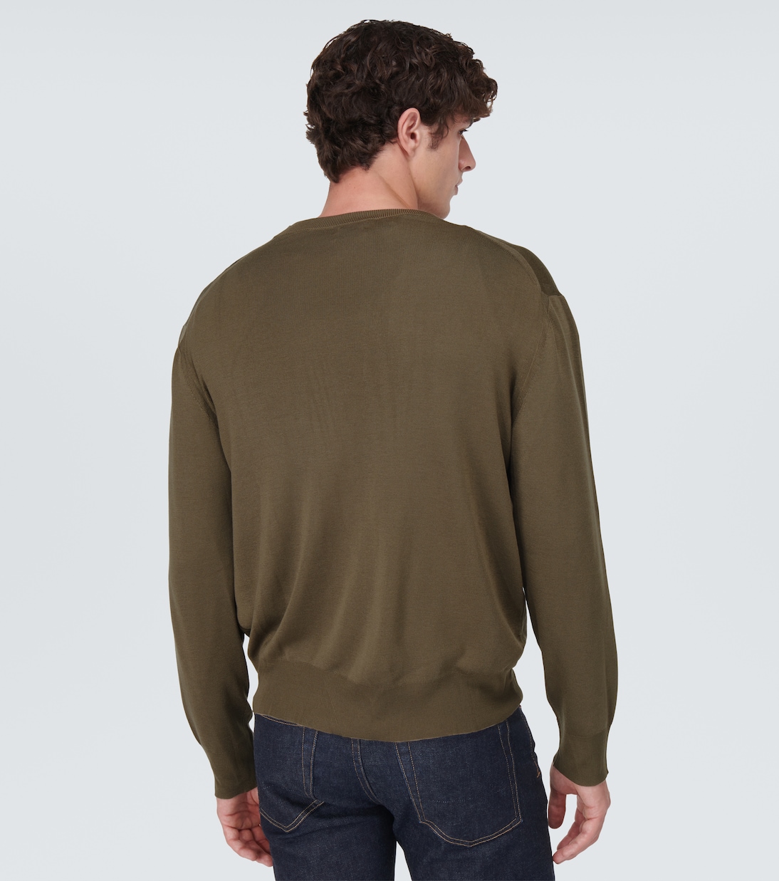 Pull Henley en soie | Tom Ford