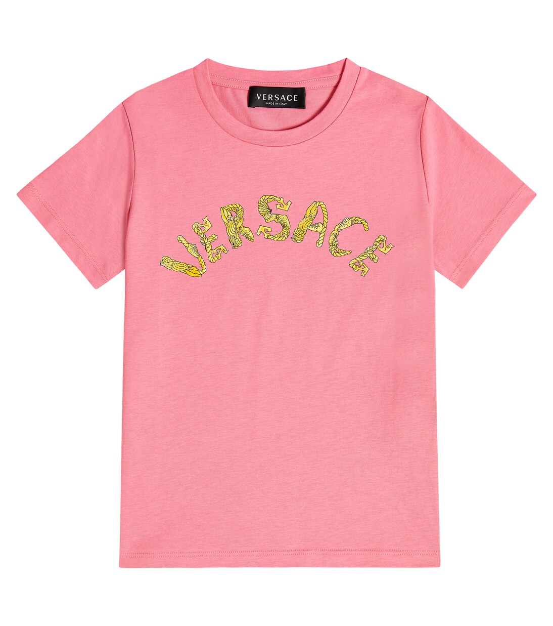 T-Shirt aus Baumwoll-Jersey | Versace Kids