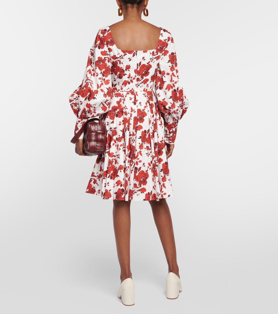 Miniabito Yasmina in cotone con stampa | Emilia Wickstead