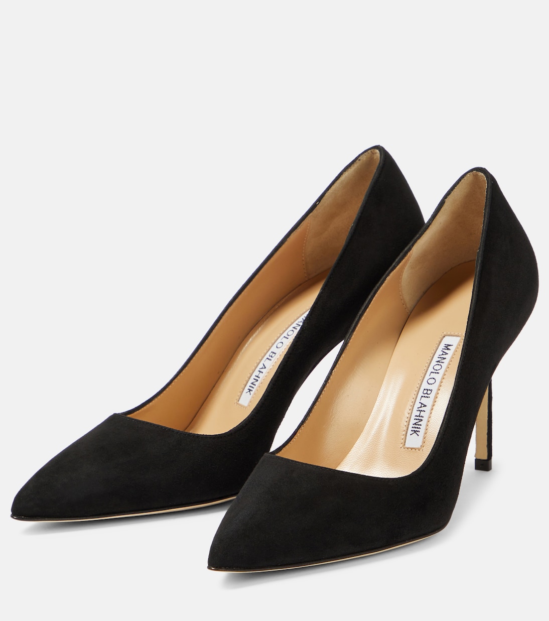 Escarpins BB 90 en daim | Manolo Blahnik