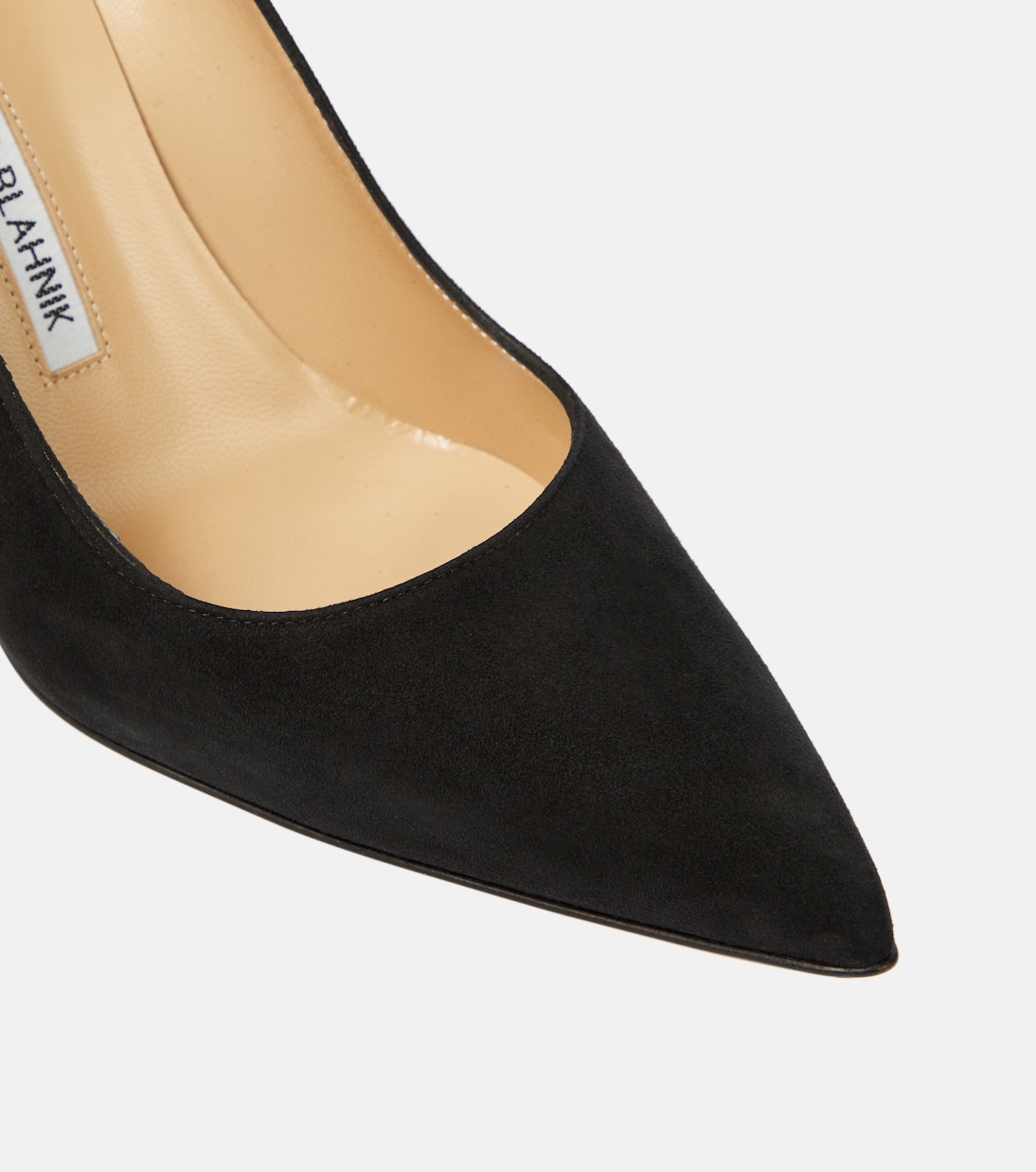 Escarpins BB 90 en daim | Manolo Blahnik