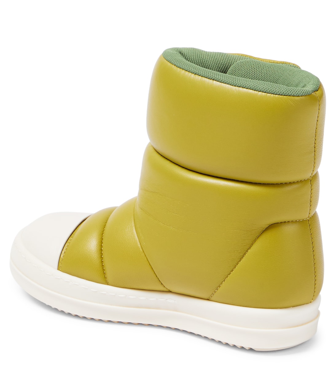 Stivali Puffer in pelle | Rick Owens Kids