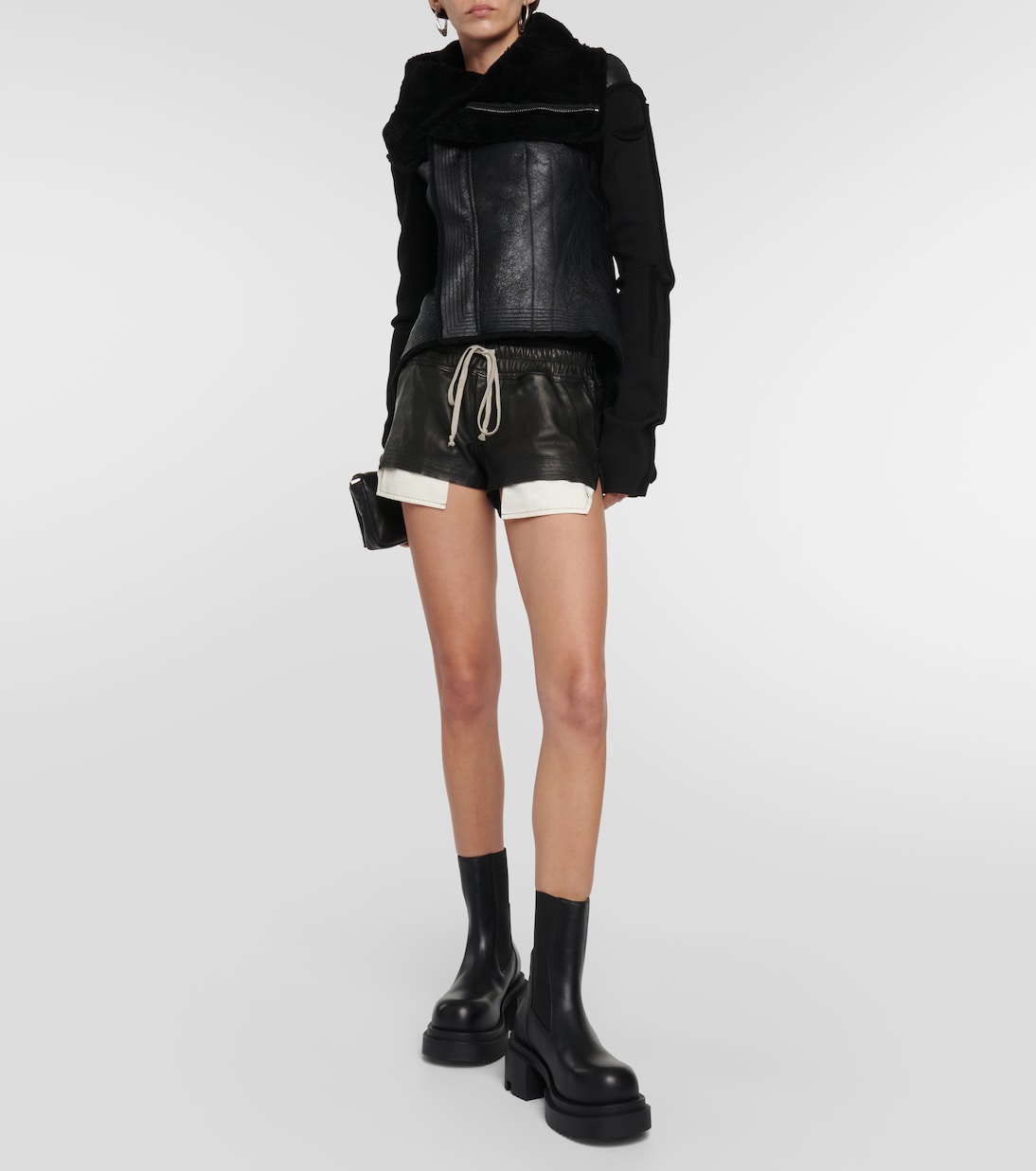 Shorts in pelle | Rick Owens