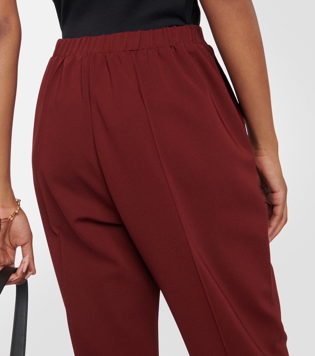 Pantaloni regular Lido in crêpe | Max Mara