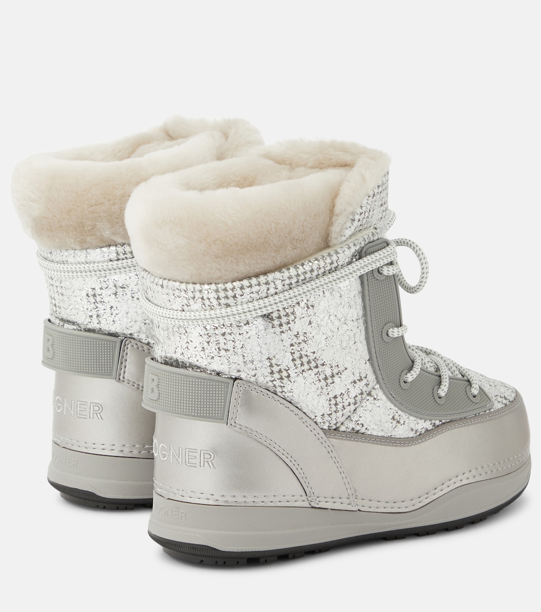 Verbier metallic faux leather snow boots | Bogner