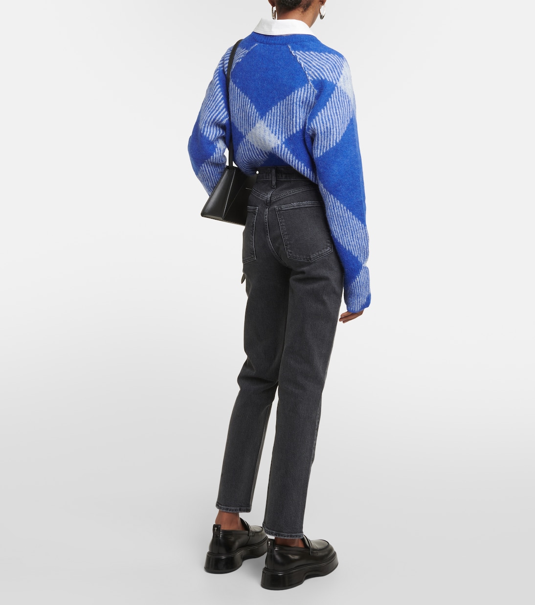Jeans Altos y Estrechos Agolde para un Estilo Joven y Moderno