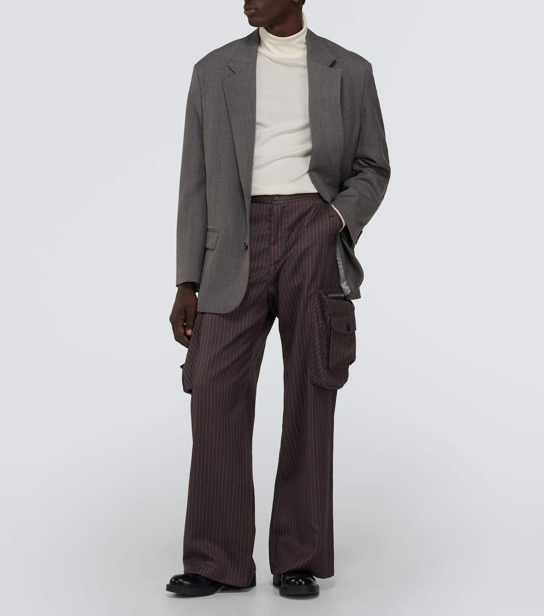Pantalones cargo Gabriel de mezcla de lana | Winnie New York