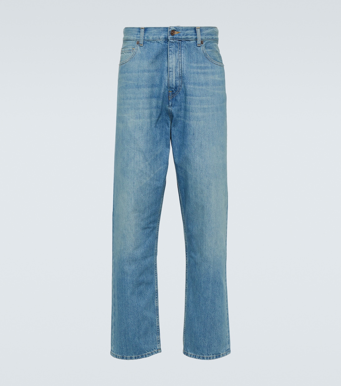 Jeans rectos Kerala de tiro medio | Alanui