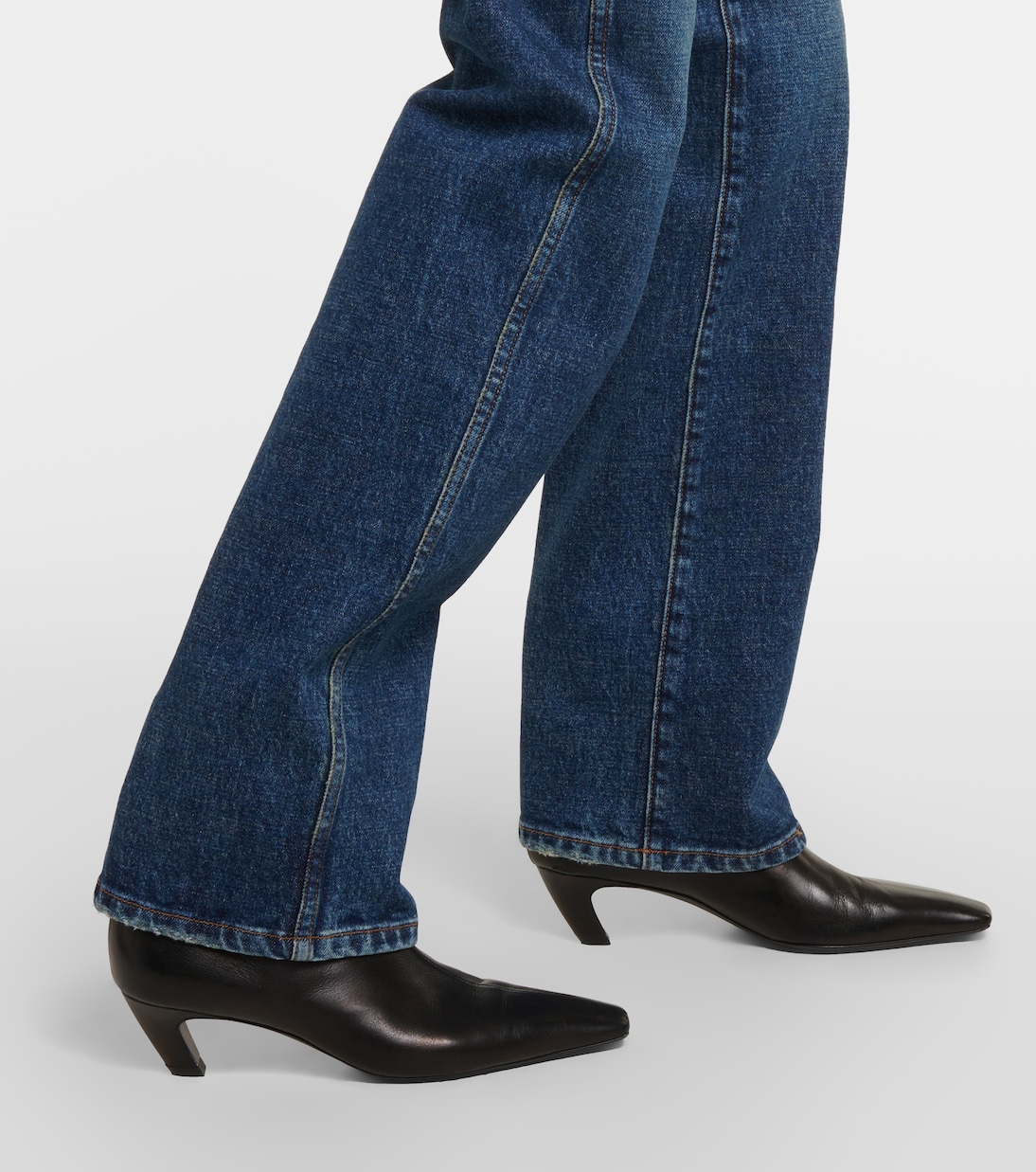 Jeans slim Danielle de tiro alto | Khaite