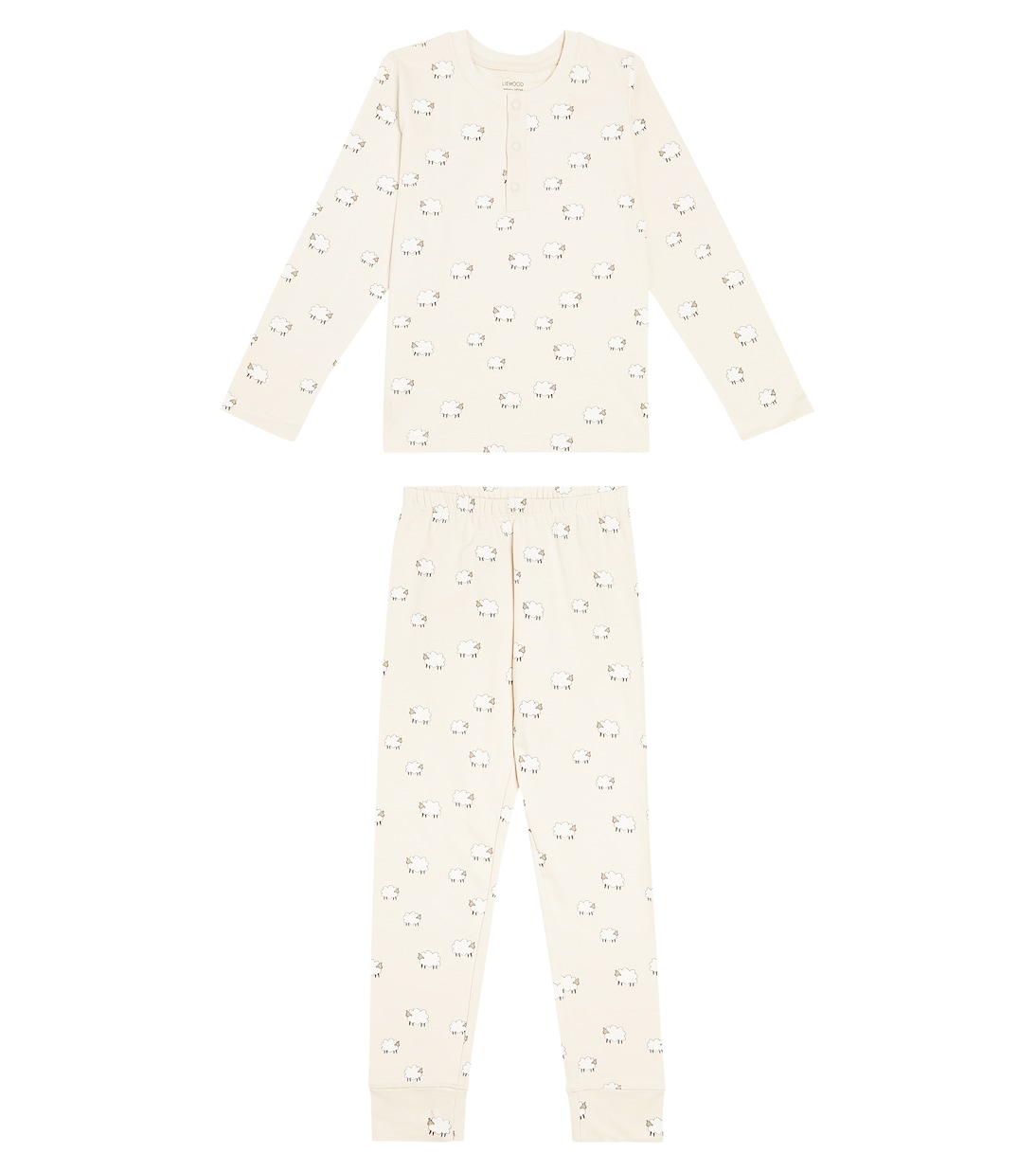 Wilhelm printed cotton-blend pajamas | Liewood
