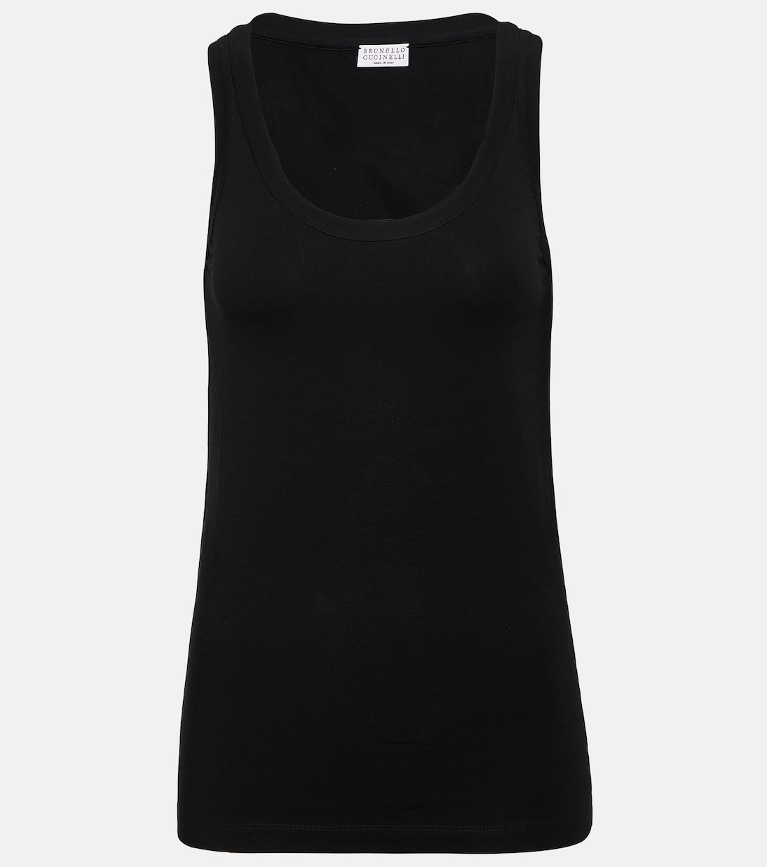 Cotton-blend tank top | Brunello Cucinelli