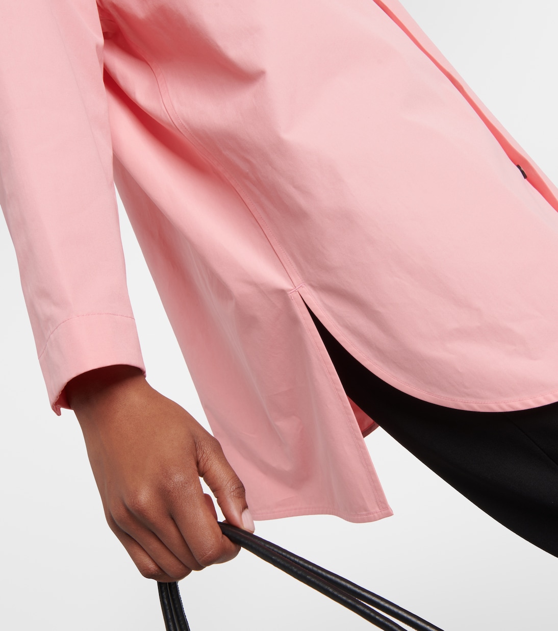 Cotton poplin shirt | Jil Sander