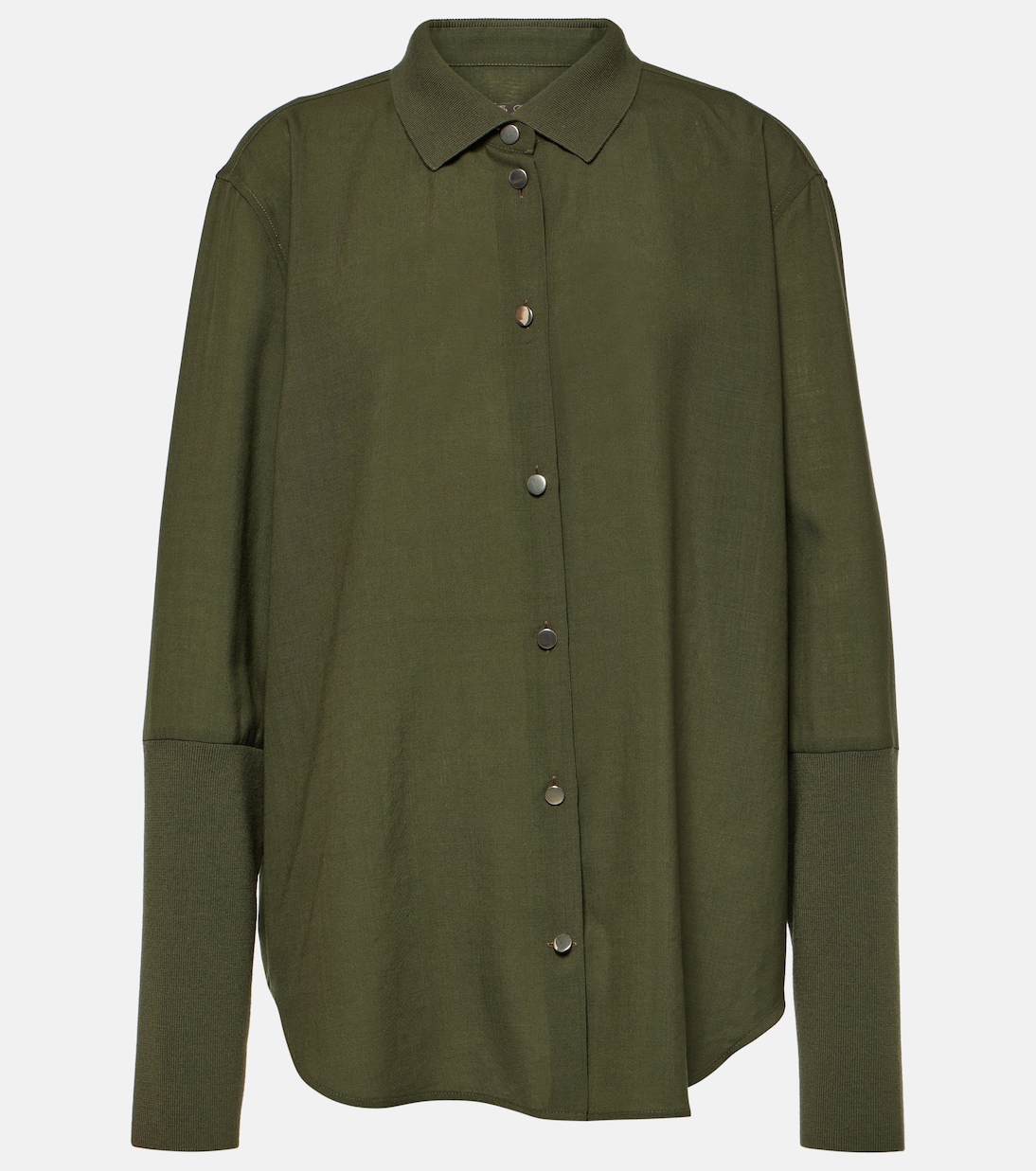 Camisa de Lana Loro Piana para Jóvenes con Estilo Moderno