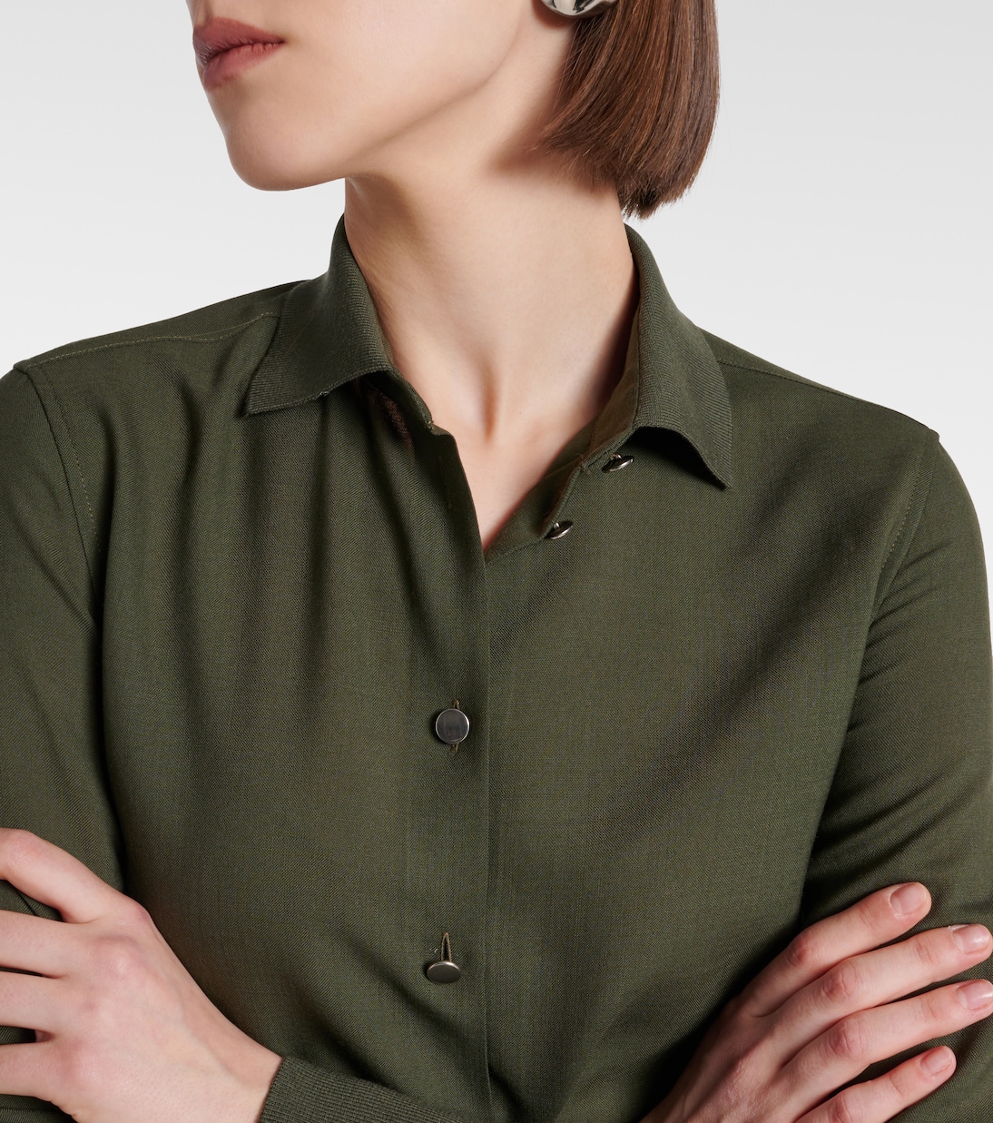 Camisa de Lana Loro Piana para Jóvenes con Estilo Moderno