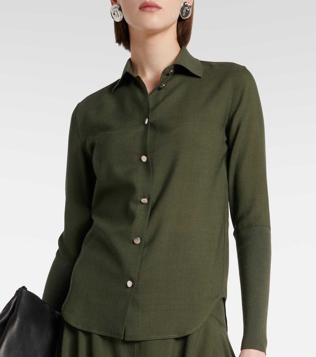 Camisa de Lana Loro Piana para Jóvenes con Estilo Moderno