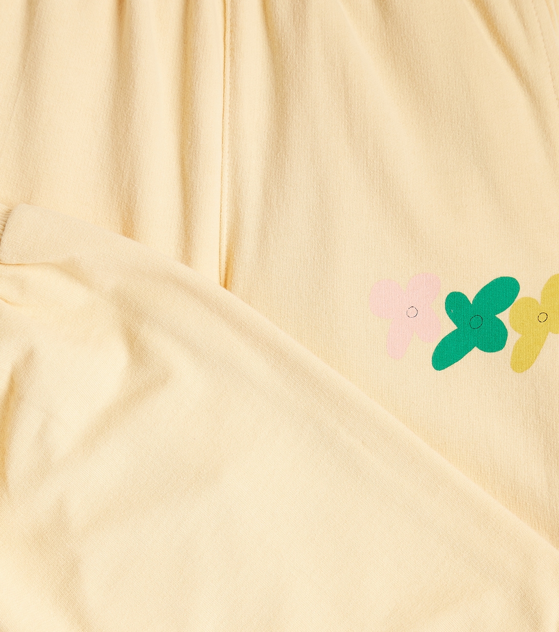 Bedruckte Jogginghose Flower aus Velours | Jellymallow