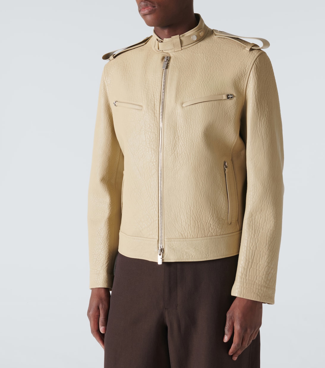 Leather jacket  | Burberry