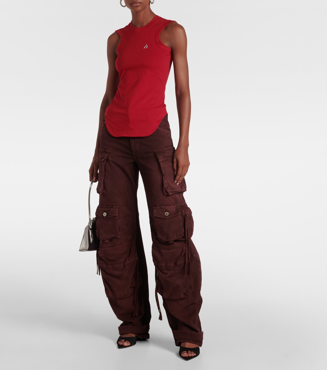 Mules Bes en satin | The Attico