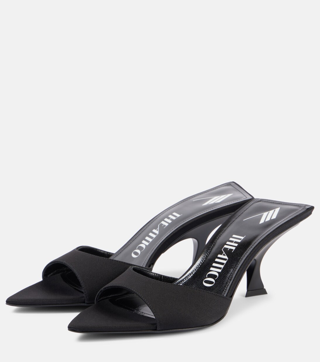 Mules Bes en satin | The Attico