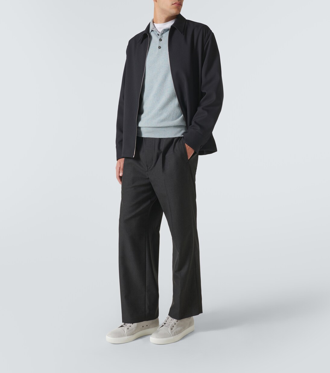 Baskets DBB1 en daim | Lanvin
