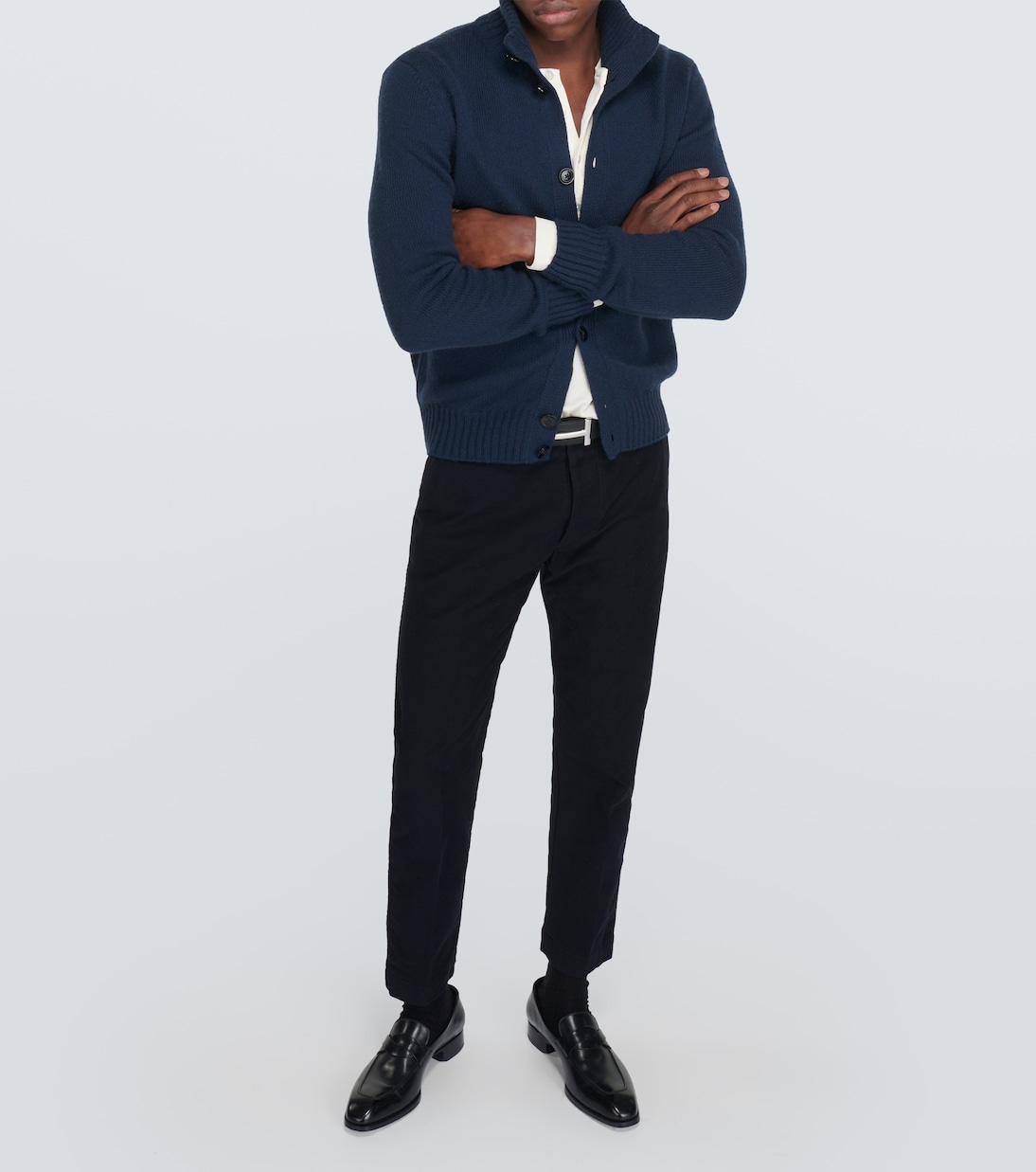 Pantalon chino en coton mélangé | Tom Ford