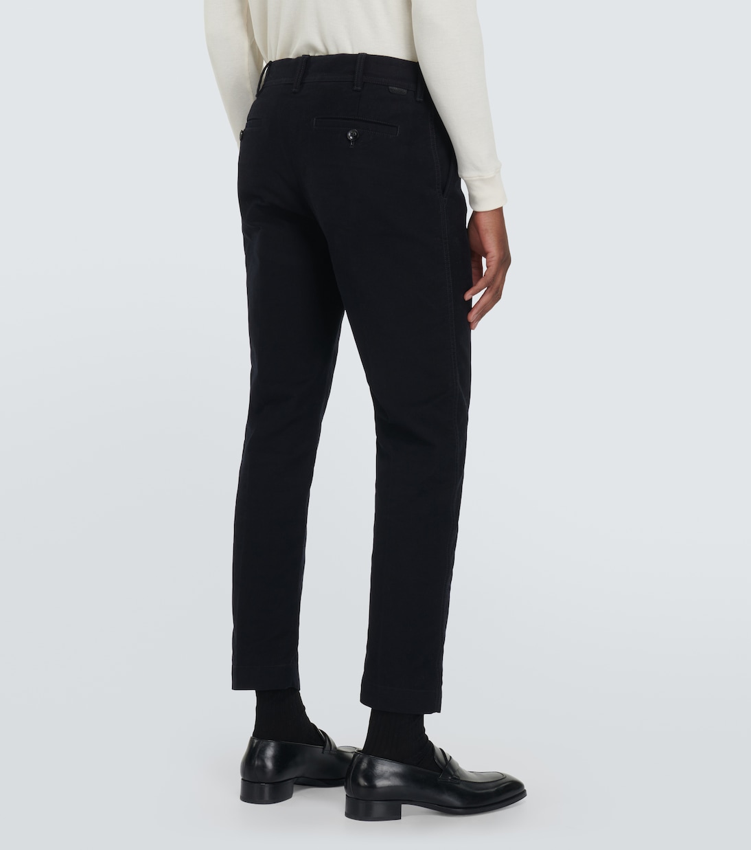 Pantalon chino en coton mélangé | Tom Ford