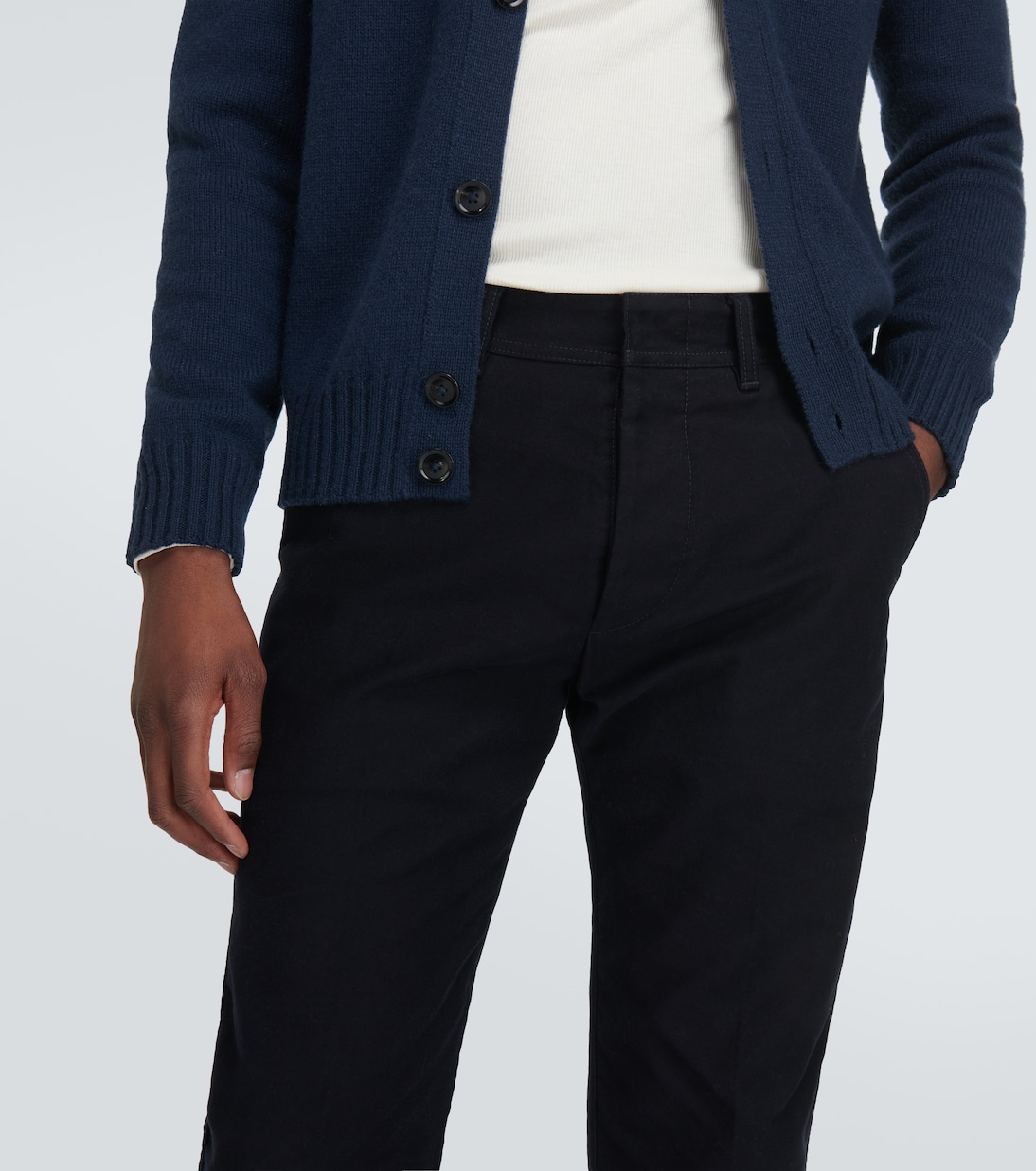Pantalon chino en coton mélangé | Tom Ford