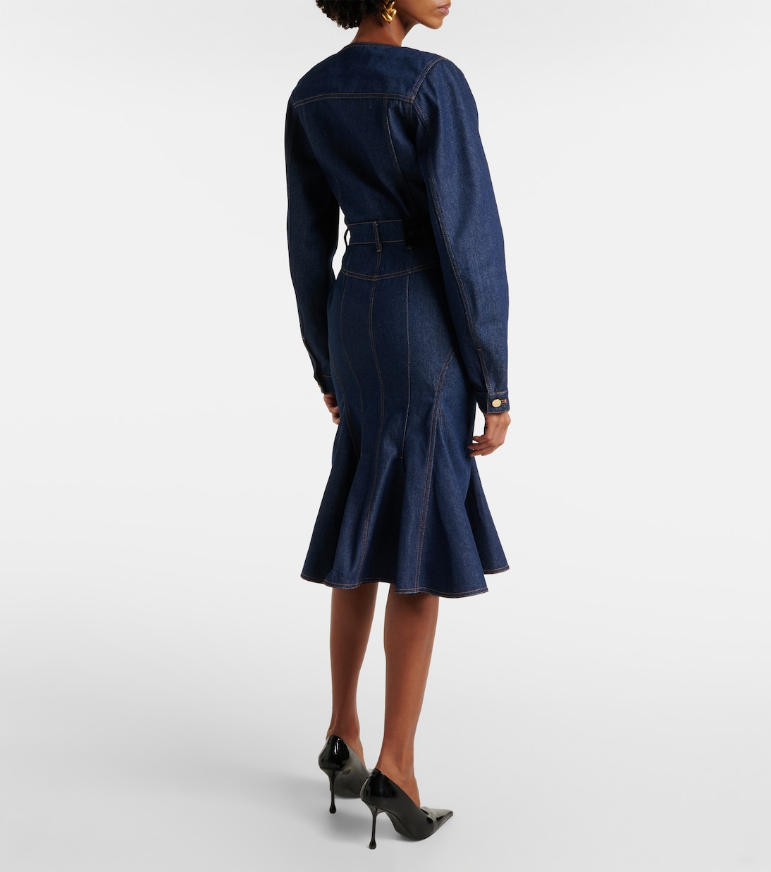 Gonna midi di jeans | Nina Ricci
