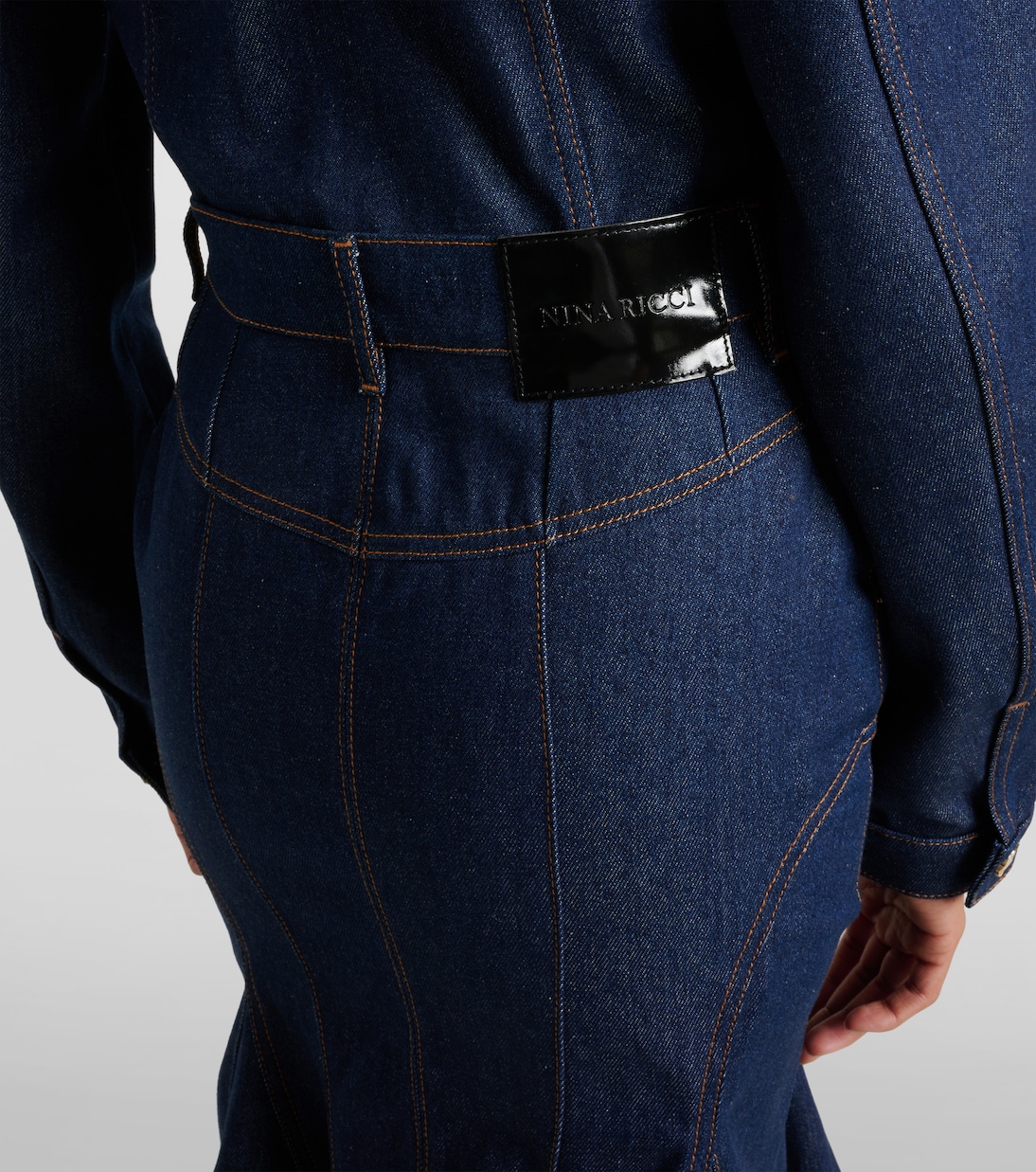 Gonna midi di jeans | Nina Ricci