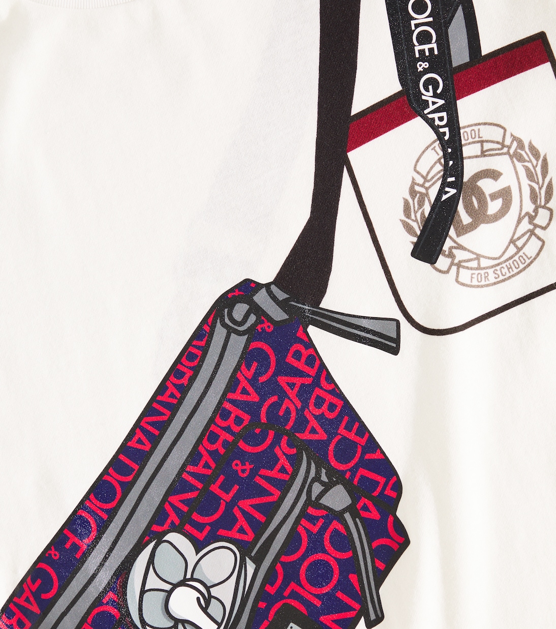 Printed cotton jersey T-shirt | Dolce&Gabbana Kids