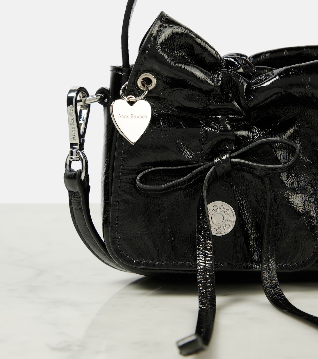 Schultertasche Multipocket aus Leder | Acne Studios