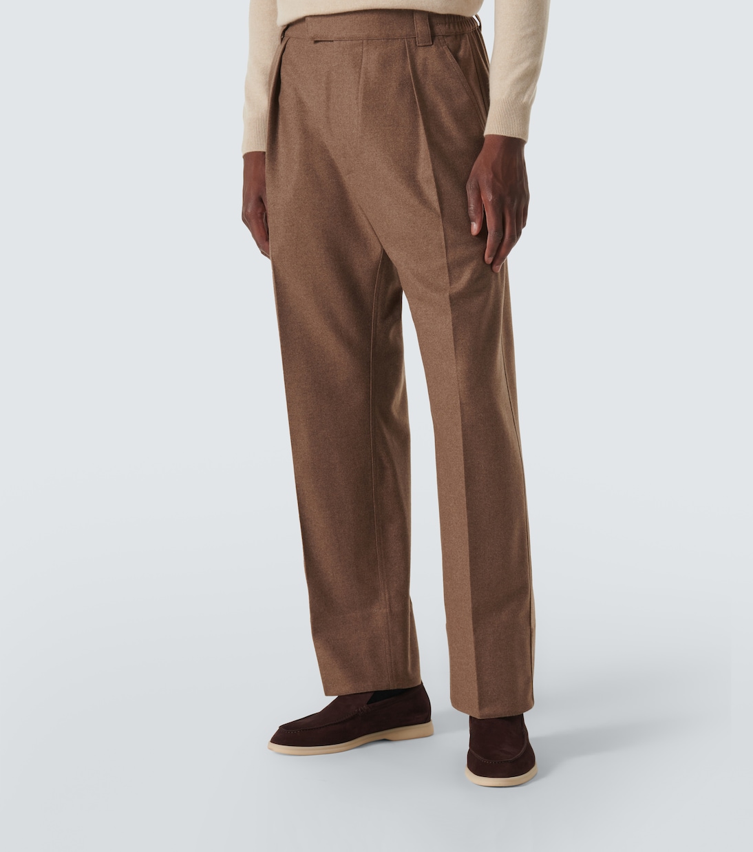 Gerade Hose Reinga aus Wolle und Kaschmir | Loro Piana